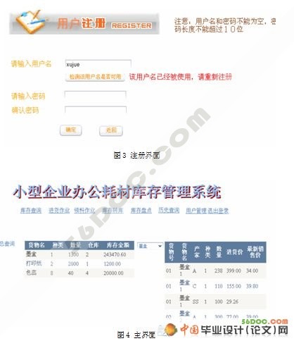 小型企业办公耗材库存管理系统的设计(ASP.NET2.0+SQL2000)