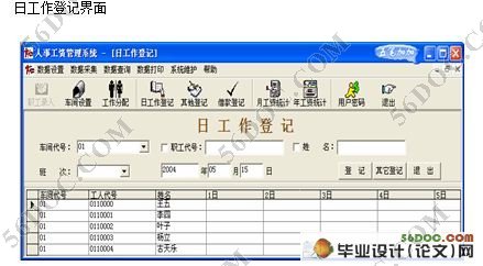 企业员工人事工资管理系统的设计与实现