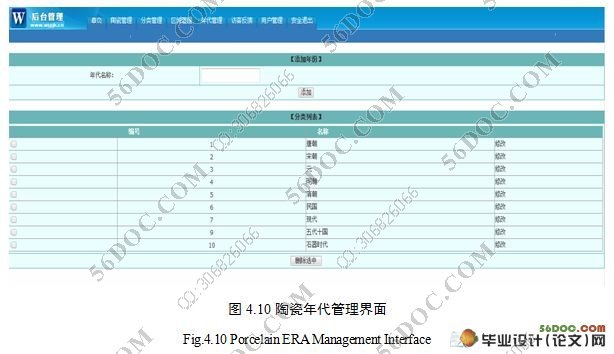 瓷器艺术品收藏管理系统(ASP.NET,Access)(附答辩记录)