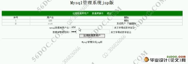 基于WEB的MYSQL数据库管理系统的设计(MySQL)