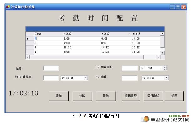 基于IC卡的计算机考勤管理系统设计(C#,SQL)