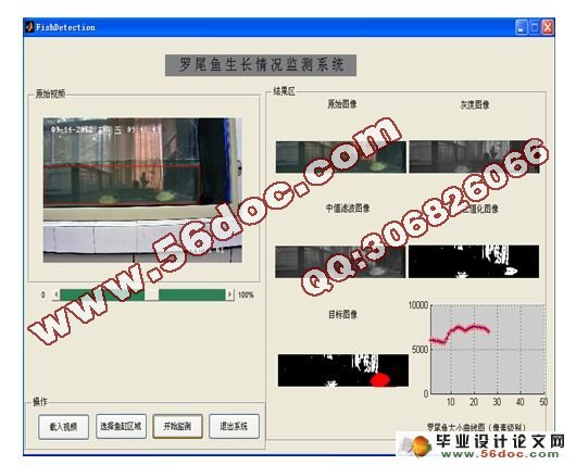 基于视频的罗非鱼检测设计与开发(MATLAB)