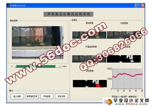 基于视频的罗非鱼检测设计与开发(MATLAB)