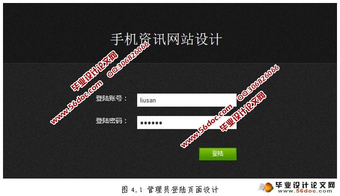 手机资讯网站的设计与实现(SSH,MySQL)