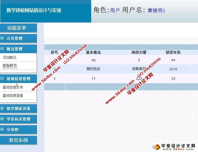 数学建模网站的设计与实现(JSP,SQLServer)