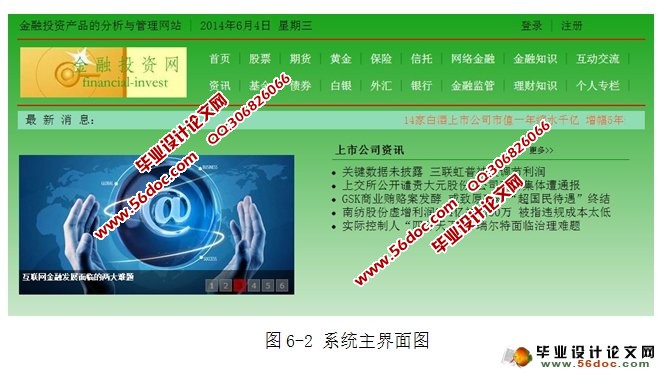 金融投资产品的分析与管理系统的设计与实现(SSH,MySQL)