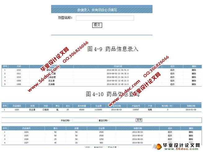 基于Web的药品进销存管理系统的实现(MyEclipse,SQLServer)