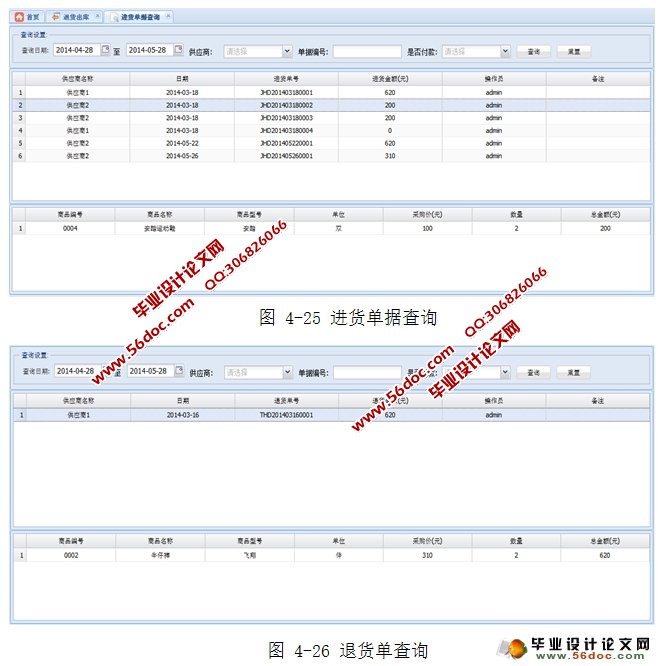 基于Web的库存管理系统设计与实现(SSM,MySQL)