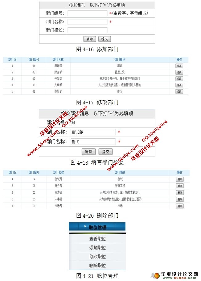小型企业员工工资管理系统的设计与实现(SSH,MySQL)