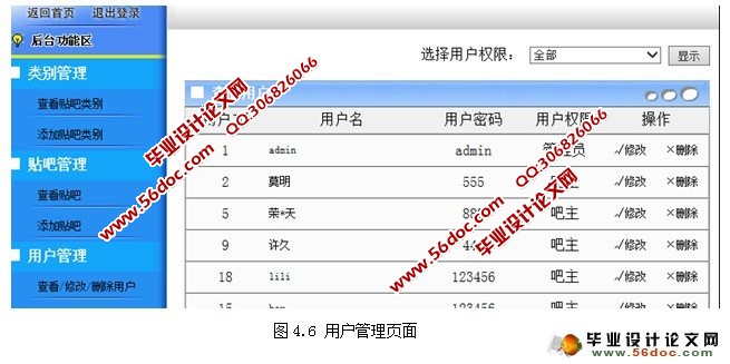 网上贴吧(论坛BBS)系统设计与实现(JSP,SQL)