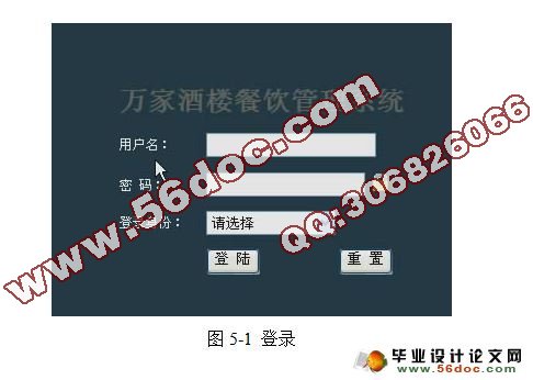 万家酒楼餐饮管理系统的设计与实现(JSP,MySQL)