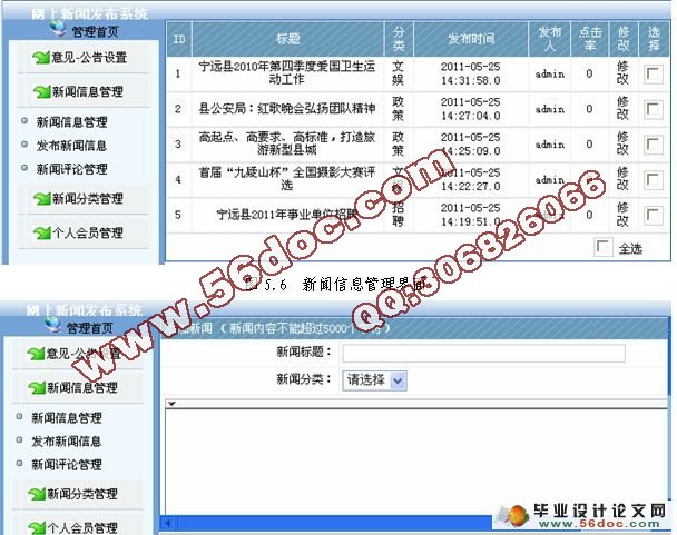 社区新闻发布系统的设计与实现