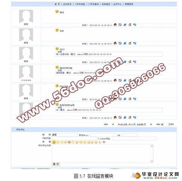 基于JSP技术的二手机动车交易网站的设计与实现