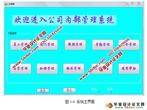 基于CS架构公司内部管理系统的设计与实现(C#,SQLServer)