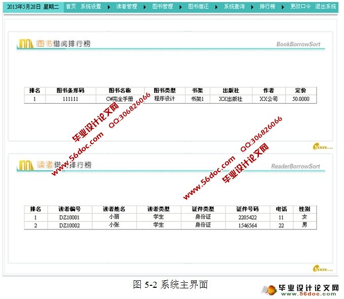 基于Web的图书管理系统的设计与实现(SQLServer)