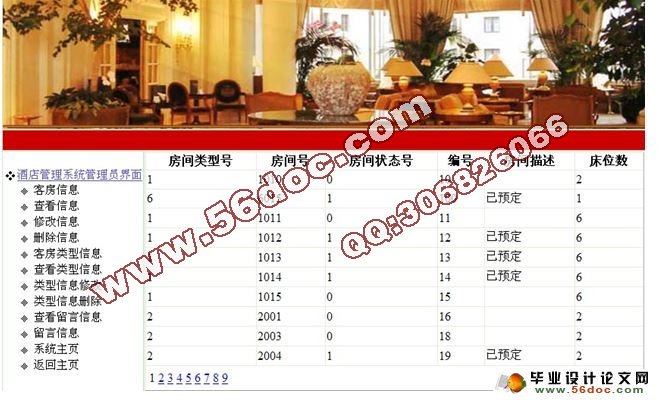 基于ASP.NET酒店管理系统的设计与实现(SQL2005)