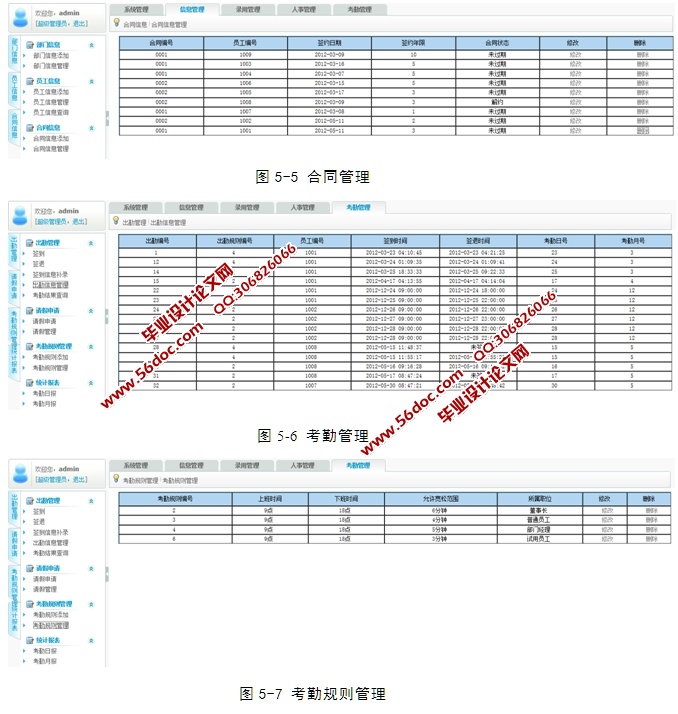 基于JavaWeb技术的公司人力资源管理系统的设计与实现(JSP,MySQL)