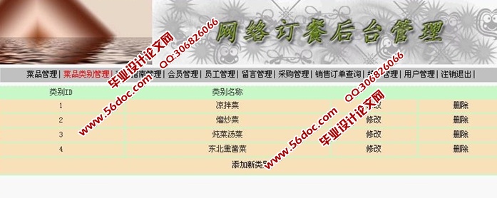 网络订餐系统的设计与实现(JSP,Servlet,MySQL)