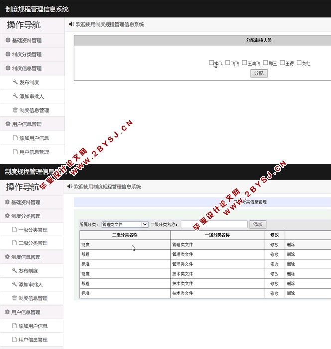 制度规程管理信息系统的设计与实现(ASP.NET,SQL)