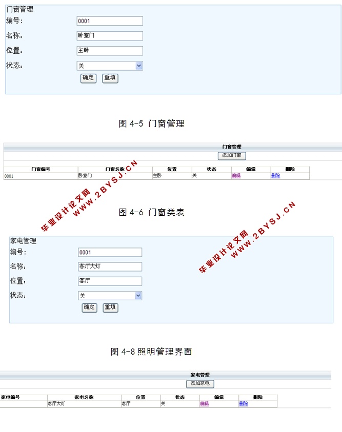 轻量级家庭安全中心的设计与实现(ASP.NET,SQL)
