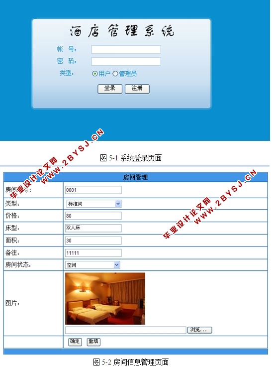 酒店管理系统的设计与实现(ASP.NET,SQL)