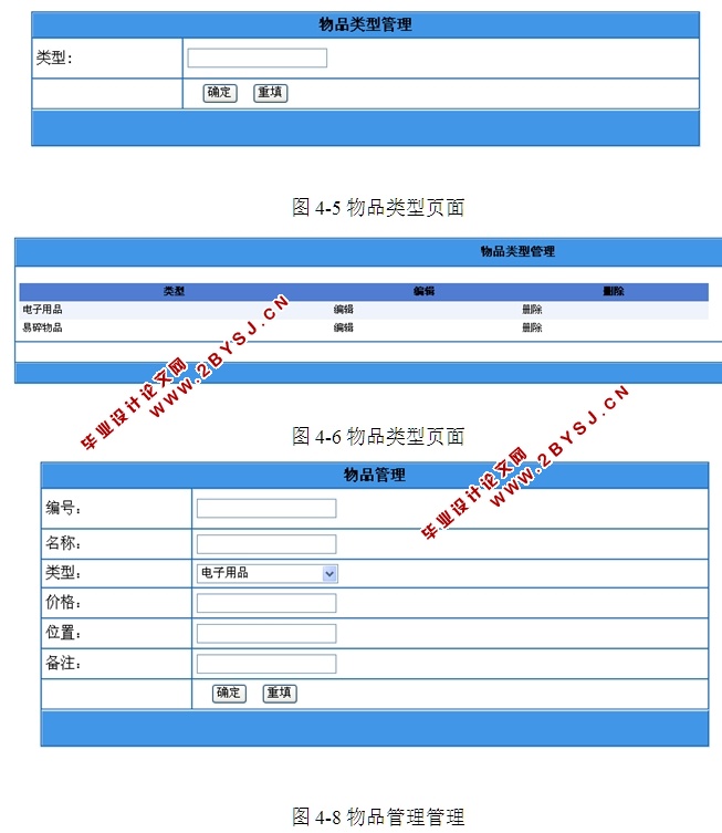 个人物品信息管理系统的设计与实现(ASP.NET,SQL)