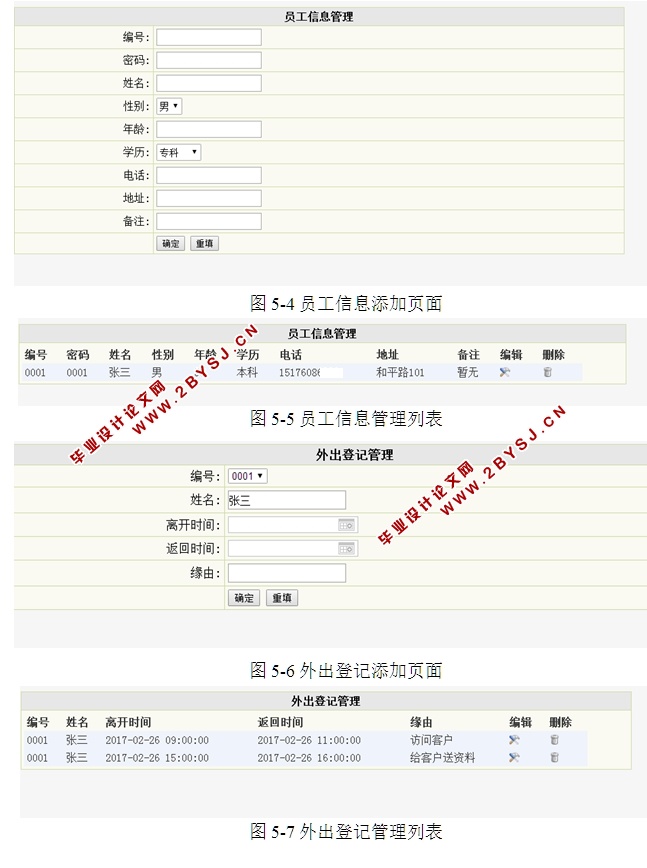 企业日常事务管理系统的设计与实现(ASP.NET,SQL)
