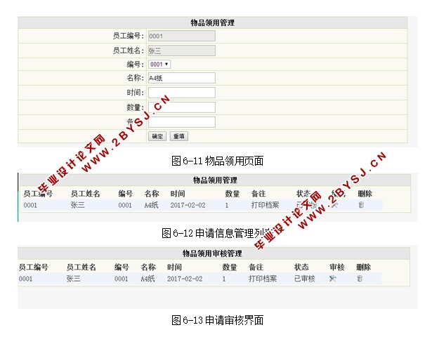 基于WEB办公平台办公用品管理系统的设计与实现(ASP.NET,SQL)