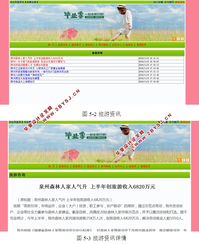 旅游网站设计(含酒店,美食)(ASP.NET,SQL)(含录像)
