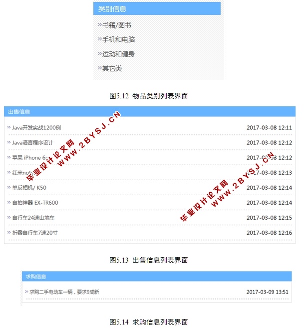 基于SSH校园网二手商品交易管理系统设计与实现(MySQL)