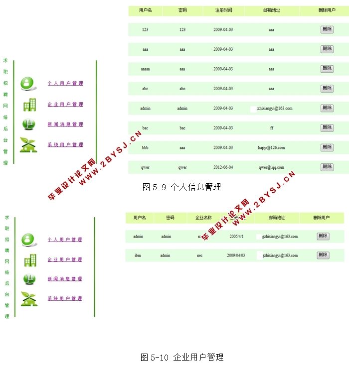 大学生就业平台(求职招聘系统)的设计与实现(JSP,SQLServer)