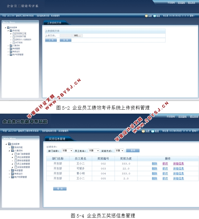 企业员工绩效考评系统的设计与实现(JSP,Servlet,MySQL)