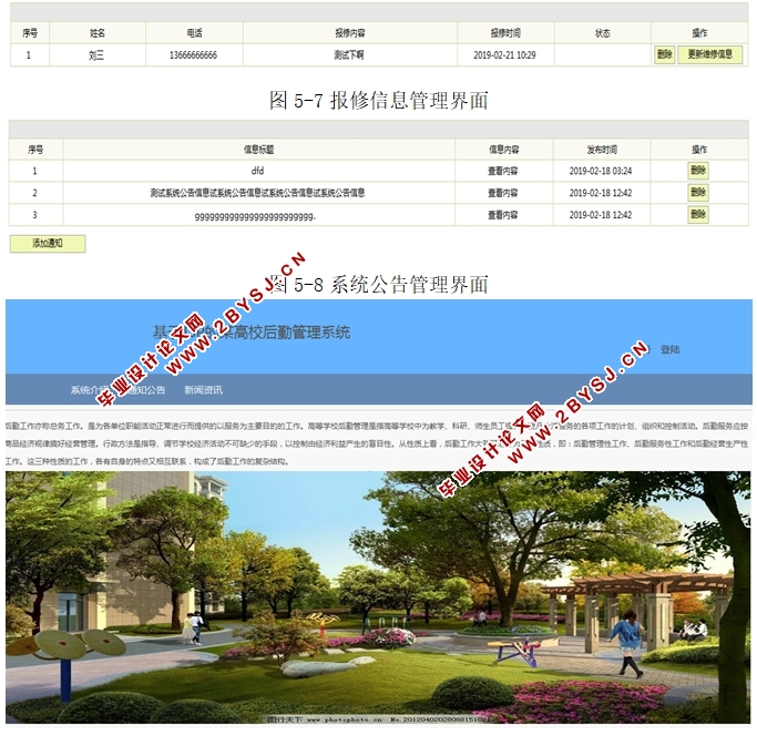 基于JSP的某高校后勤管理系统的设计与实现(MySQL)