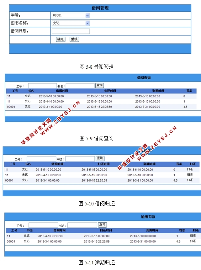 职工书屋图书馆管理系统的设计与实现(ASP.NET,SQL)