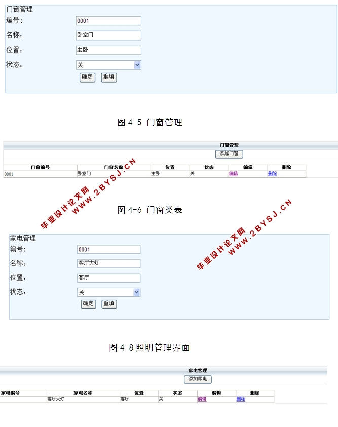 轻量级家庭安全中心的设计与实现(ASP.NET,SQL)