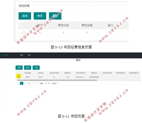 项目申报审核管理系统的设计与实现(ASP.NET,SQLServer)(含录像)