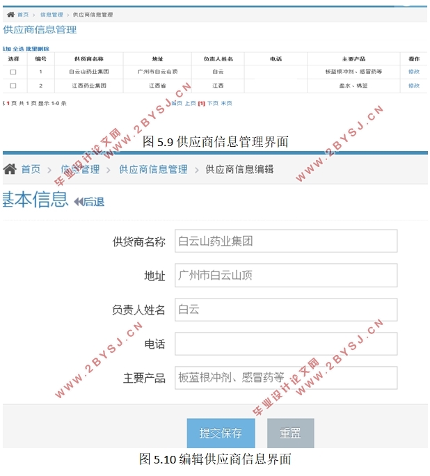某医药公司药品管理系统的设计与实现(ASP.NET,SQL)
