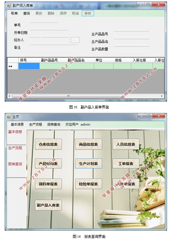 基于ERP的生产管理系统的设计(C#,SQL)