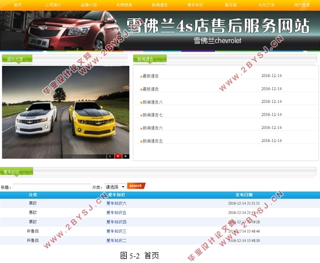 4S店汽车售后服务信息管理系统设计(ASP.NET,SQL)