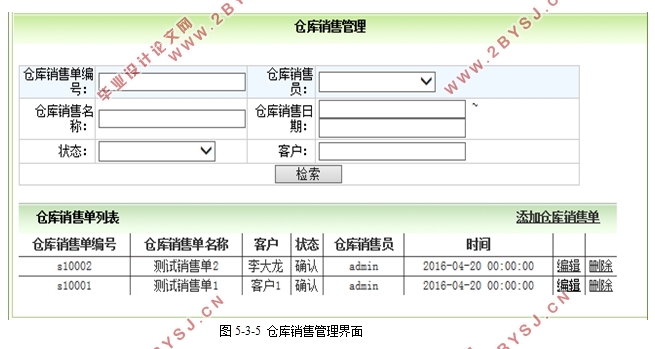 库存管理系统的设计与实现(ASP.NET,SQLServer)