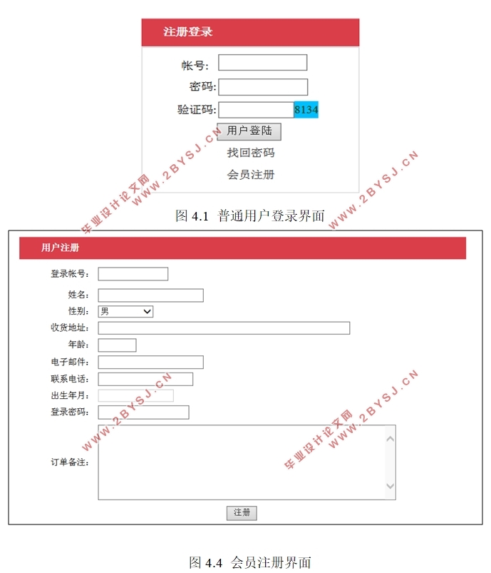 电子商务购物平台管理信息系统的设计(ASP.NET,SQLServer)