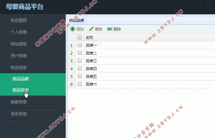 基于Bootstrap的母婴商品平台前后台界面设计(SSM,MySQL)(含录像)