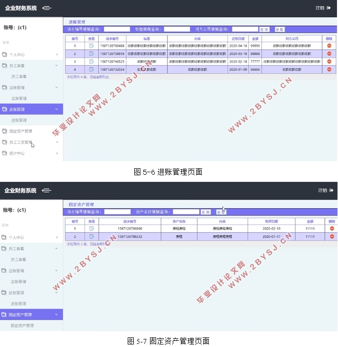 企业财务管理系统的设计与实现(Javaweb,MySQL)(含录像)