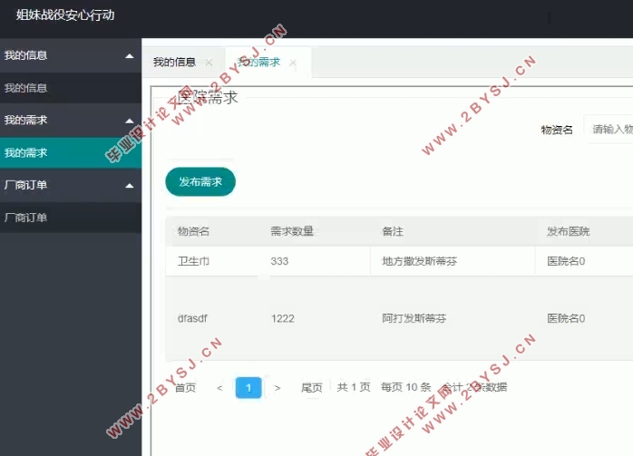 姐妹战役安心行动(抗疫)管理系统的设计(SSM,MySQL)(含录像)
