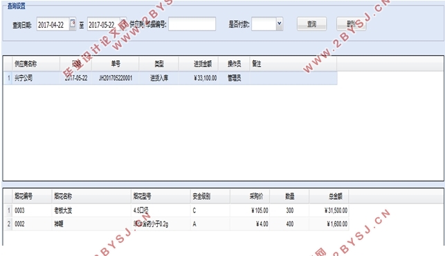 烟花爆竹经销商进销存管理系统的设计(SSH,MySQL)