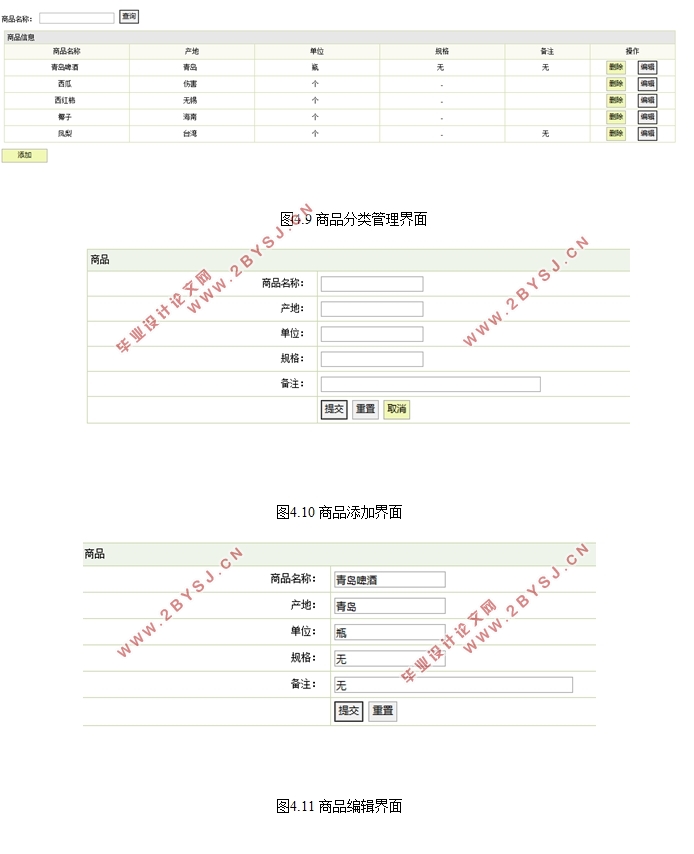 基于JAVA的超市管理(商店库存)系统的设计与实现(Eclipse,SQLServer)