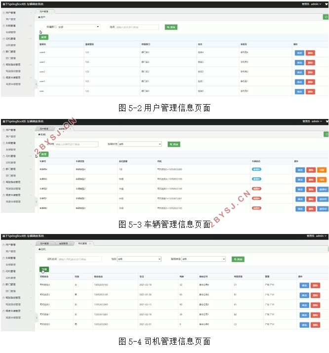 基于SpringBoot的车辆调度系统的设计与实现(MySQL)