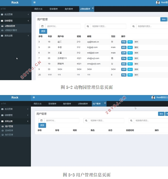 西山动物园权限管理系统的设计与实现(SSM,Idea,MySQL)