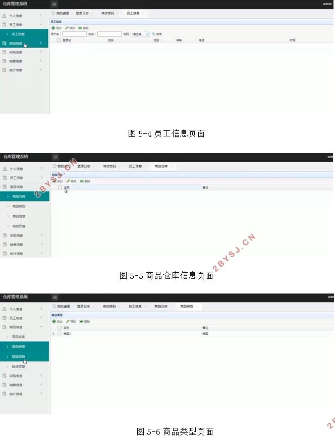 仓库(商品)管理系统的设计与实现(SSM,MySQL)