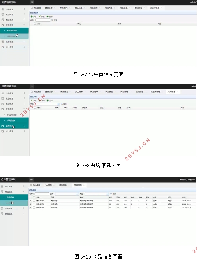 仓库(商品)管理系统的设计与实现(SSM,MySQL)